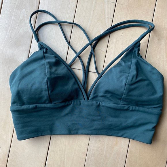 lululemon athletica Other - LIKE NEW Lululemon Pushing Limits Bra - Green, S8